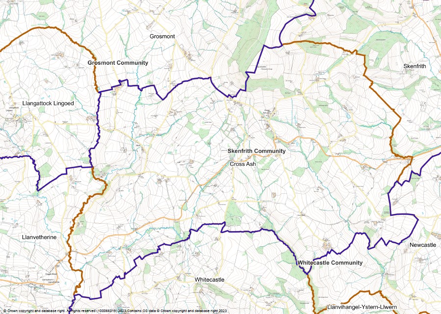 Cross Ash boundary map